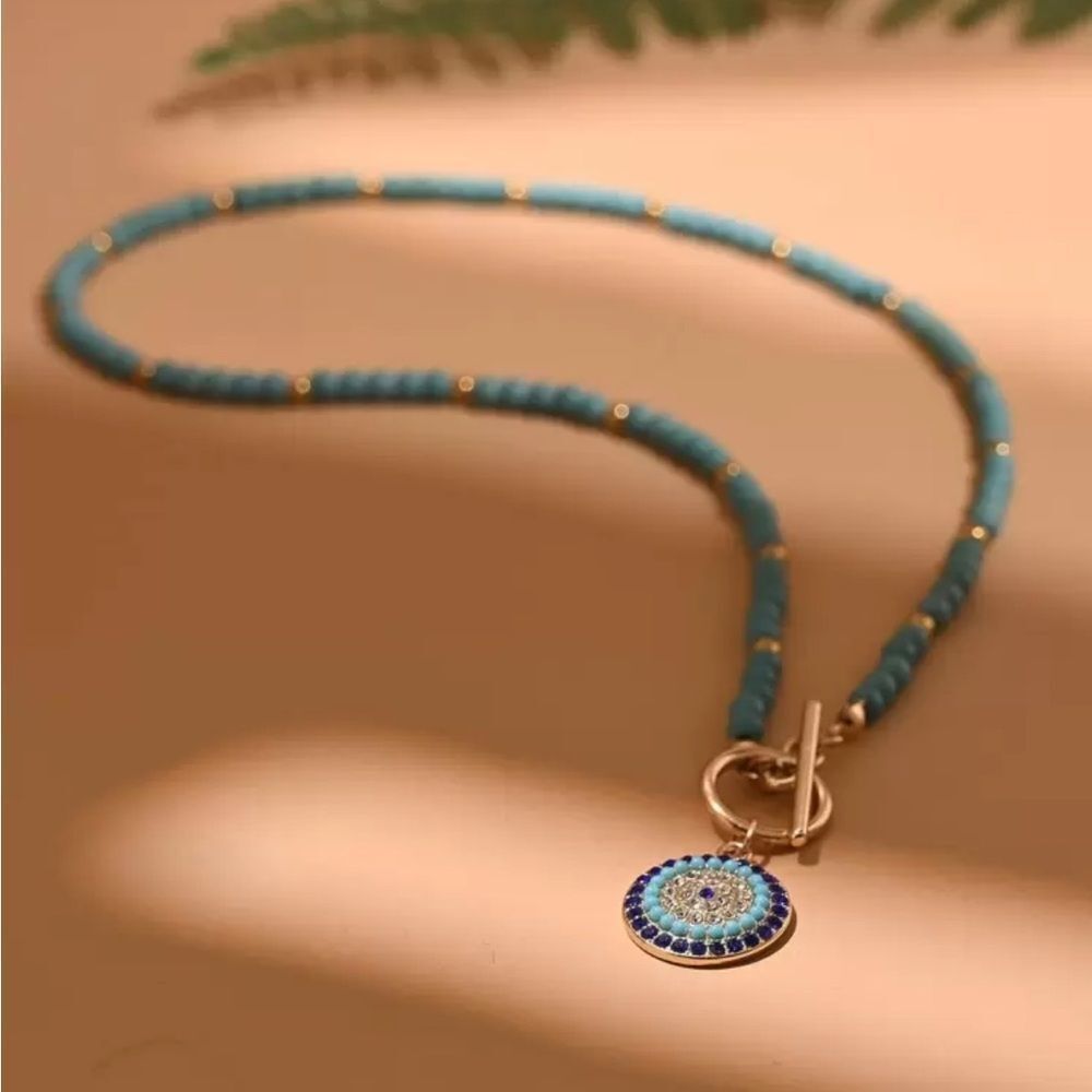 Evil eye necklace Q1005